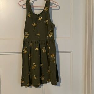 Palm tree dress